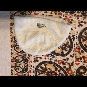 Woman’s white denali beanie